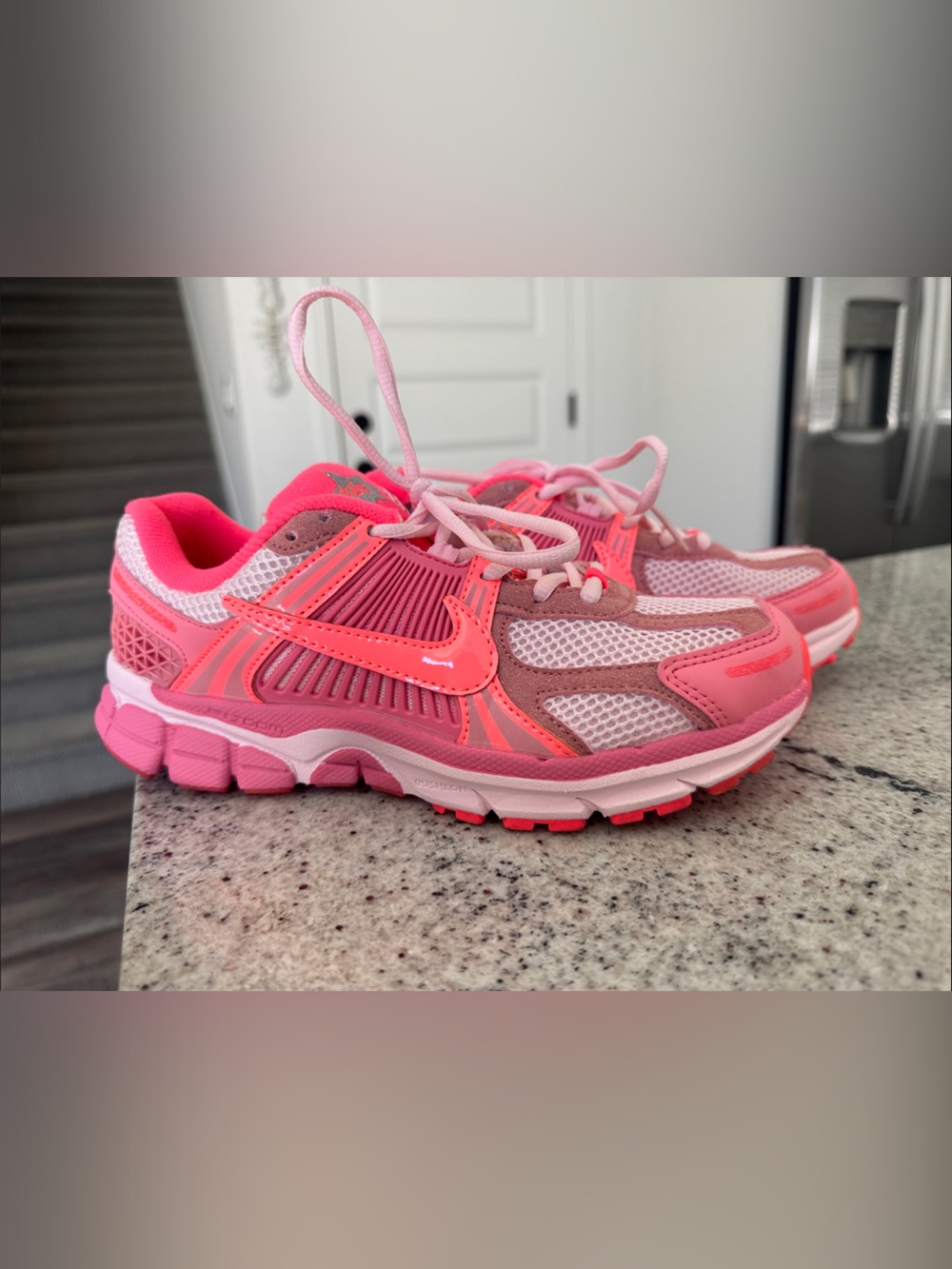 Nike women’s ' Pink & Hot Pink Trail-Style Sneakers